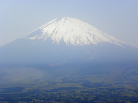 足柄峠から眺めた富士山　-2　（広角端）；クリックすると大きな写真になります