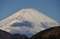 富士山全貌；クリックすると大きな写真になります。