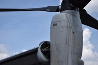 米空軍 MV-22 Osprey　-2；クリックすると大きな写真になります。