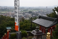 織姫神社 境内からの眺め　-1；クリックすると大きな写真になります。