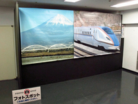 企画展「東京オリンピックと新幹線」；クリックすると大きな写真になります。