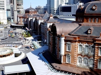 東京駅南口ドーム；クリックすると大きな写真になります。