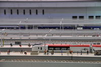 鉄道模型ジオラマ；クリックすると大きな写真になります