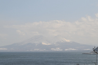 噴火湾と駒ケ岳：クリックすると大きな写真になります