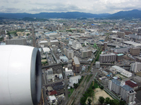 福岡空港到着；クリックすると大きな写真になります