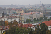 プラハ城からの眺め：クリックすると大きな写真になります