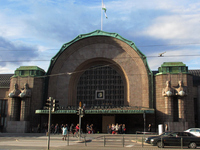 ヘルシンキ中央駅；クリックすると大きな写真になります