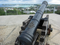 アフガン砦の大砲；クリックすると大きな写真になります