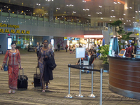 Changi国際空港第3ターミナル；クリックすると大きな写真になります"