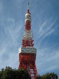 東京タワー：クリックすると大きな写真になります